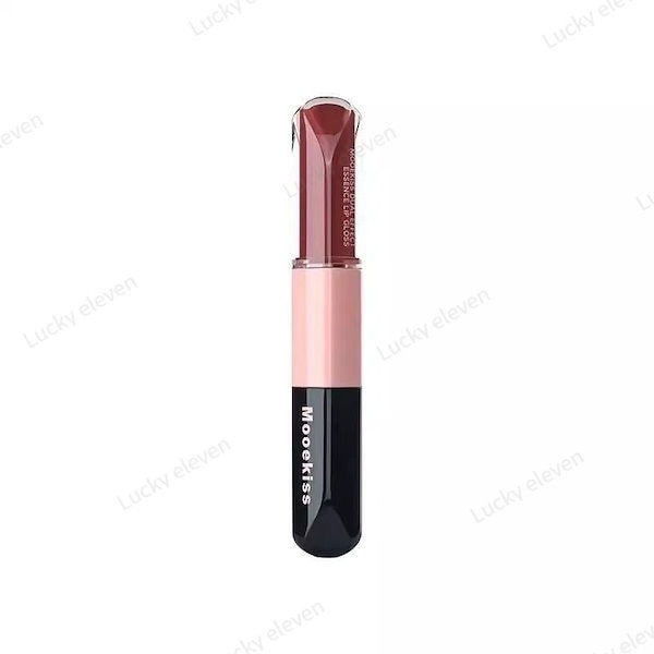 Qoo10] Mooekiss 新色ナンバー！ 双頭口紅唇釉精華推薦マッ