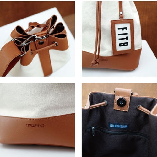 FILLINTHEBLANK★韓国★人気★Nylon Basket Bag 追跡付 Qoo10] [FILLINTHEBLANK]パクボヨ