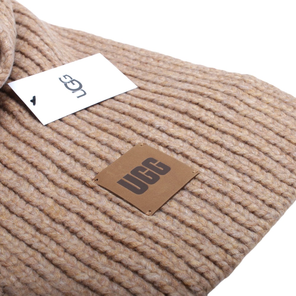 アグ UGG マフラー レディース リブニットマフラー 101106 厚手