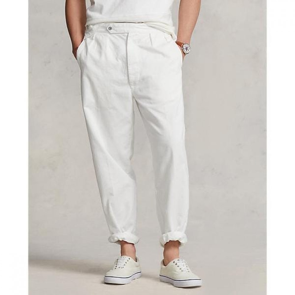 ポロラルフローレンメンズリラックスフィットプリーツツツツイルパンツ (MNPOPNT14G20526100)