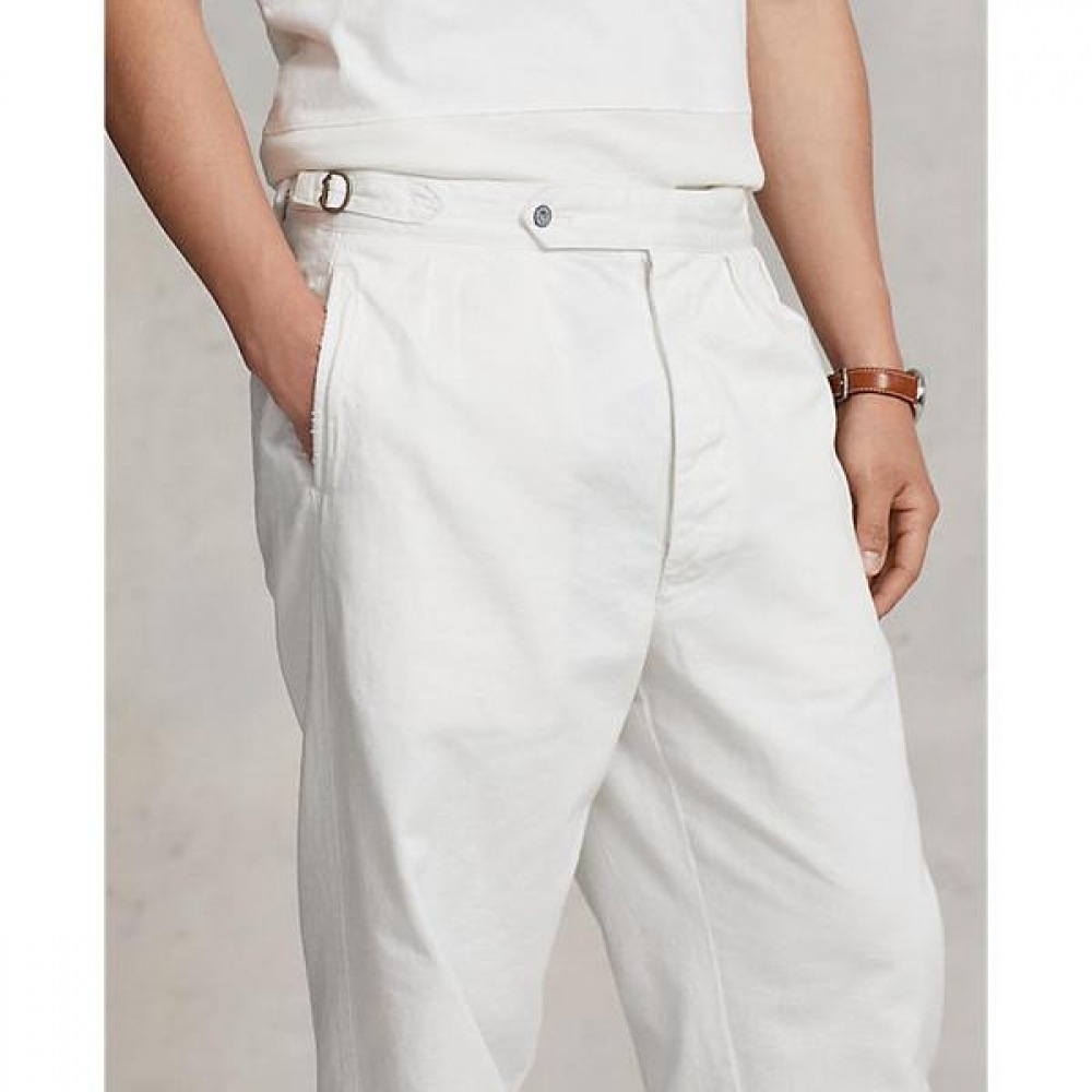 ポロラルフローレンメンズリラックスフィットプリーツツツツイルパンツ (MNPOPNT14G20526100)