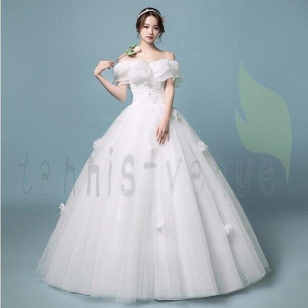 C37 2024新入荷 ウエディングドレス 豪華ドレス ロングドレス 前撮り C37 2024新入荷 ウエディングドレス 豪華ドレス ロングドレス 前撮り