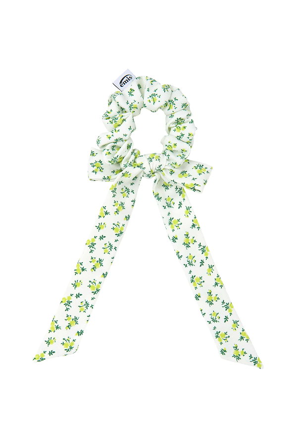 【韓国EMIS エミス】FLOWER RIBBON SCRUNCHIE FLOWER RIBBON SCRUNCHIE - EMIS