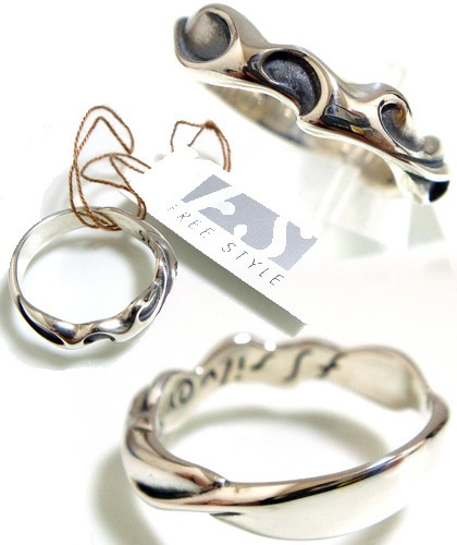 FREE STYLE唐草フリースタイルシルバーリング/シルバーアクセサリー/プレゼント/ギフト/アク