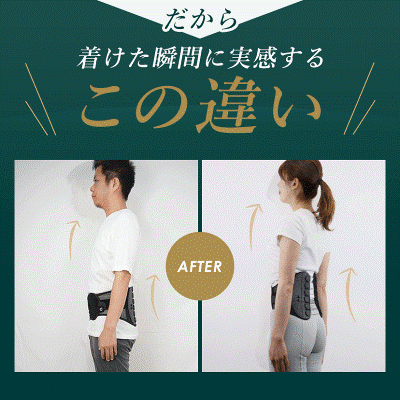 Qoo10] GUARDNER 【公式】ガードナーベルト 腰痛ベルト 骨