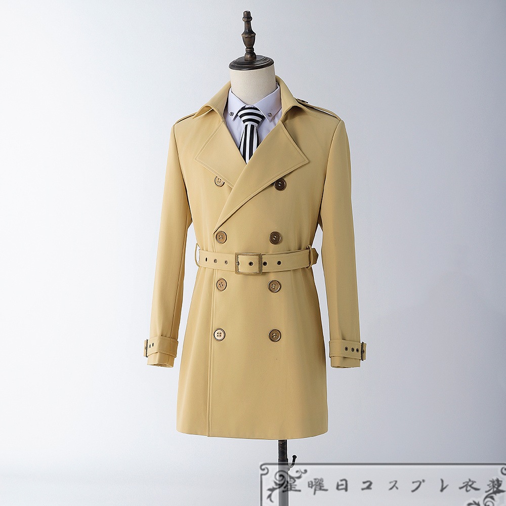 『一部在庫あり』 ペルソナ5 明智吾郎 コート コスプレ衣装 コスチューム