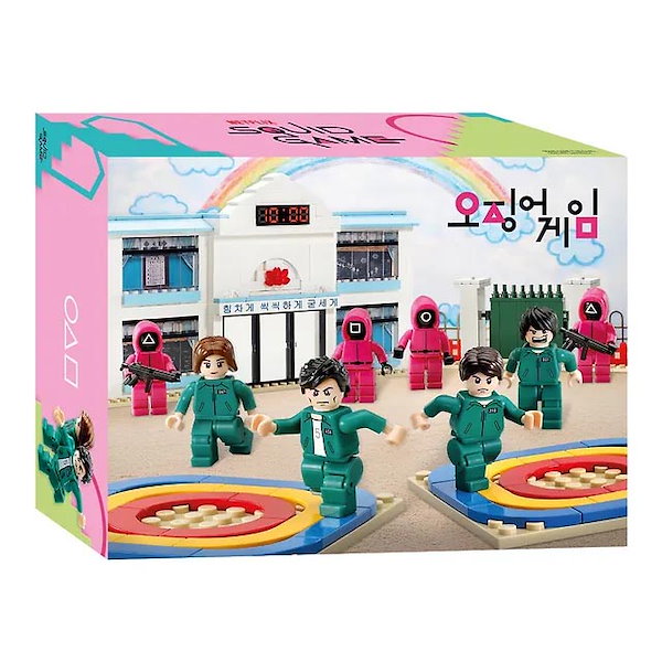 Squid Game 韓国限定グッズ4点セット 正規品 Squid Game 2 GS25 Official Six Legs Traditional Game Play
