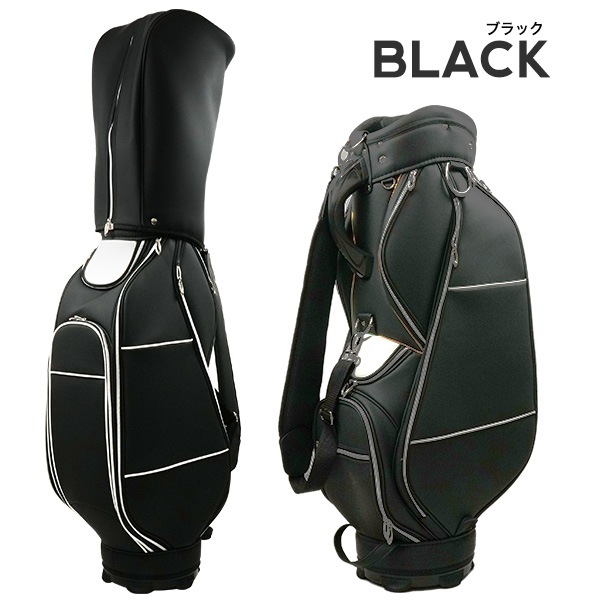 セルフスタンドゴルクラブケース収納可能キャディバッグ ゴルフ 旅行 持ち運び 簡単 大容量 耐水性 雨 防水 ポケット