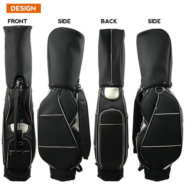 セルフスタンドゴルクラブケース収納可能キャディバッグ ゴルフ 旅行 持ち運び 簡単 大容量 耐水性 雨 防水 ポケット