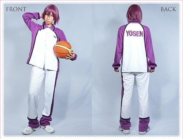 Qoo10] 黒子のバスケ ジャージ 紫原敦コスプレ衣