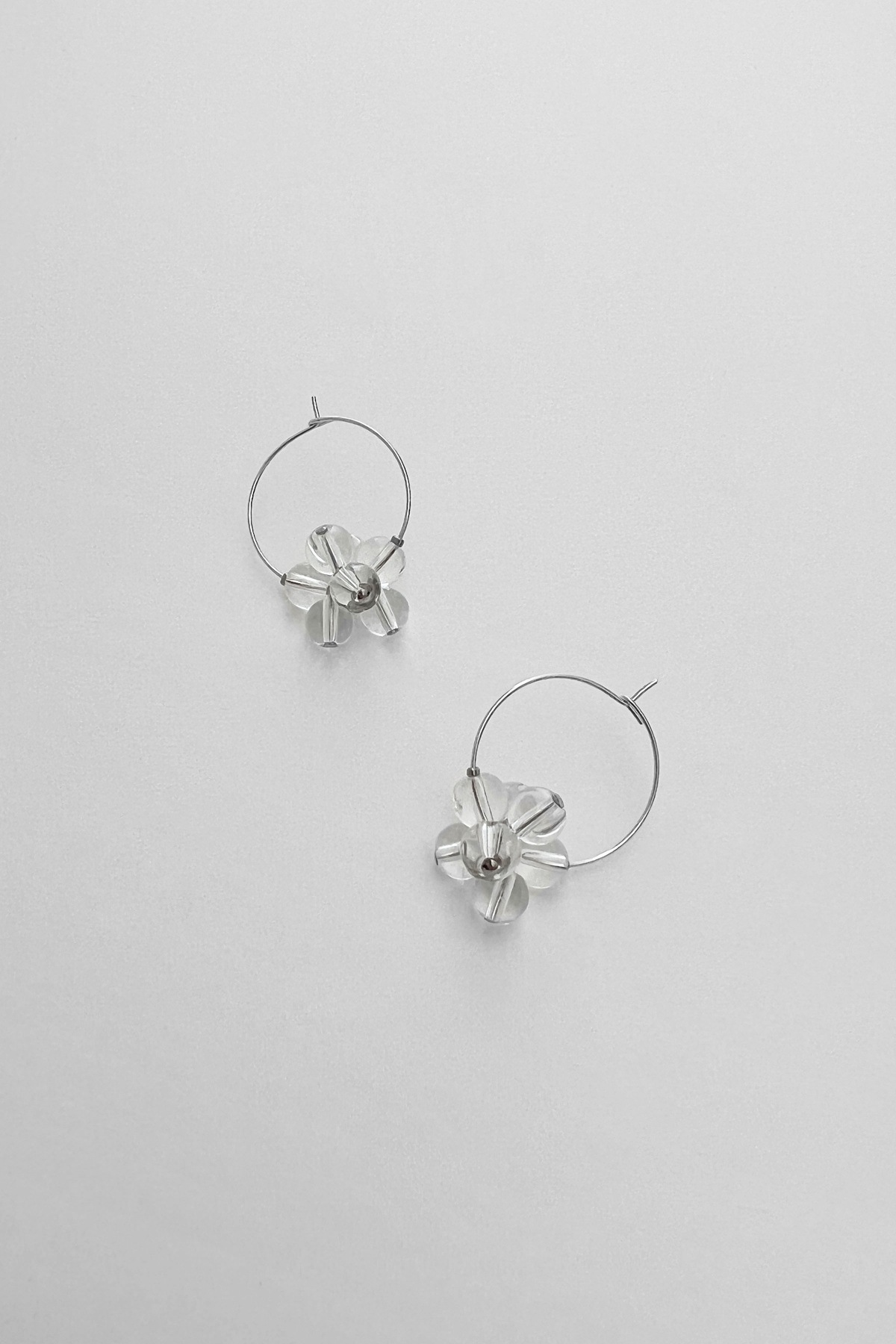 MONDAY EDITION COLORED ICE FLOWER EARRINGS