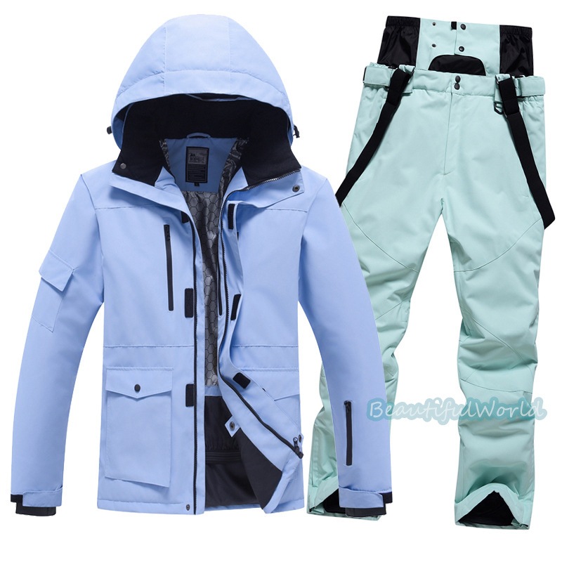 スノーボードウェア 上下 スキーウェア 上下セット メンズ レディース スノボウェア ジャケット パンツ 男女兼用 スノーウェア 撥水 防風 保温 雪遊び
