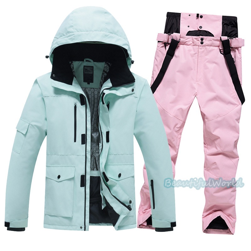 スノーボードウェア 上下 スキーウェア 上下セット メンズ レディース スノボウェア ジャケット パンツ 男女兼用 スノーウェア 撥水 防風 保温 雪遊び