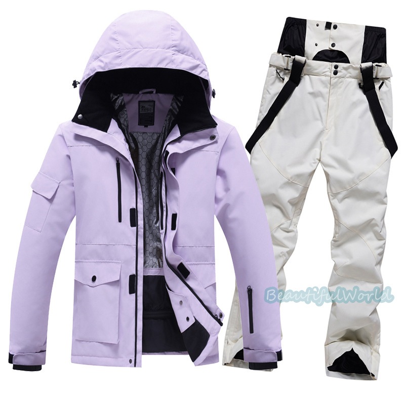 スノーボードウェア 上下 スキーウェア 上下セット メンズ レディース スノボウェア ジャケット パンツ 男女兼用 スノーウェア 撥水 防風 保温 雪遊び