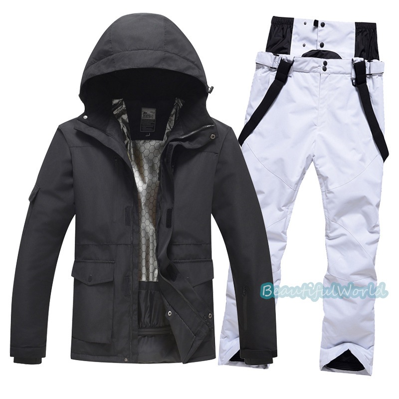 スノーボードウェア 上下 スキーウェア 上下セット メンズ レディース スノボウェア ジャケット パンツ 男女兼用 スノーウェア 撥水 防風 保温 雪遊び