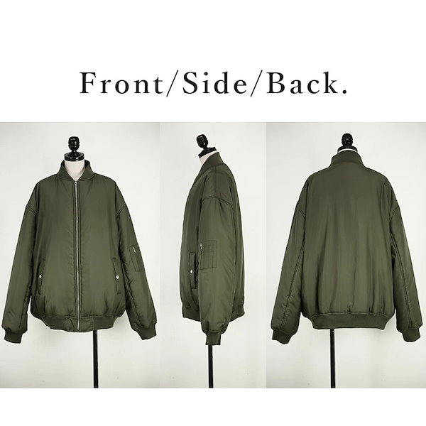 Qoo10] MA-1 ブルゾン MA-1 レディース