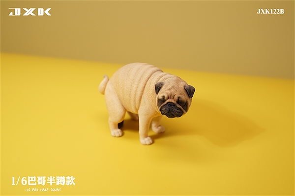 グランドセール Qoo10] 犬 可愛い パグ サイズ 1/6 JXK トップス