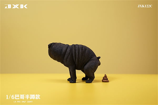Qoo10] JXK 1/6 サイズ パグ 可愛い 犬