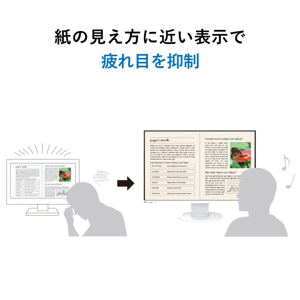 EIZOエイゾー 液晶ディスプレイ(24.1型/IPS/WUXGA 1920×1200/5ms/HDMI/DP/VESA/5年保証)(ブラック) EV2410RBK EIZOエイゾー 液晶ディスプレイ(24.1型/IPS/WUXGA 1920×1200/5ms/HDMI/DP/VESA/5年保証)(ブラック) EV2410RBK