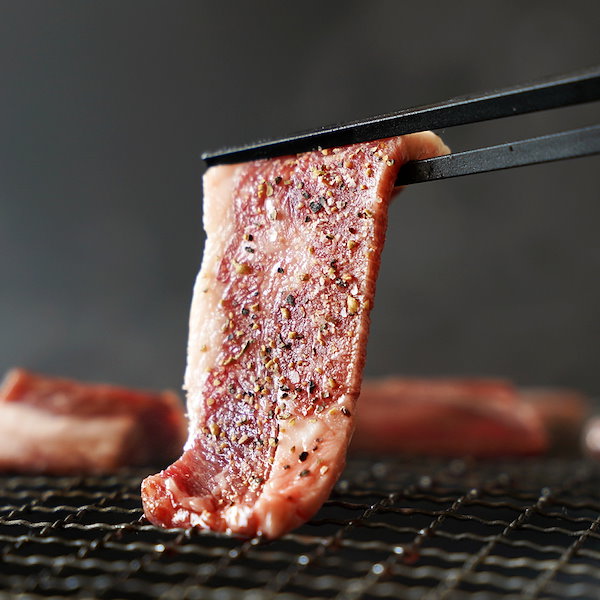 Qoo10] 【新商品】 牛タンカルビ1kg 焼き肉