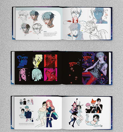【新品未開封】エイリアンステージ 画集　ドローイングブック付き 韓国書籍 ALIEN STAGE OFFICIAL ARTBOOK SPECIAL EDITION