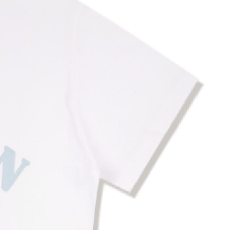 ファビュラスアーカイブ女性用フルーツスパンシングルジャージーショートスリーブ T シャツホワイトブルー (FCD2TS512W) ファビュラスアーカイブ女性用フルーツスパンシングルジャージーショートスリーブ T シャツホワイトブルー (FCD2TS512W)