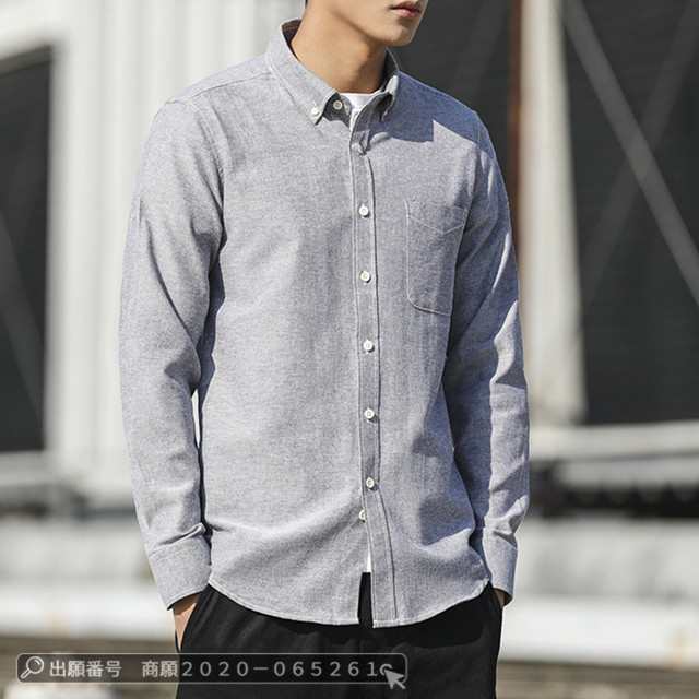 最安挑戦 春新作 送料無料 新作 メンズ カジュアルシャツ ボタンダウンシャツ 開襟 おしゃれ スリム シャツ 長袖シャツ 通学 通勤 ワークシャツ ビジネスシャツ 大きいサイズ 部屋着 31