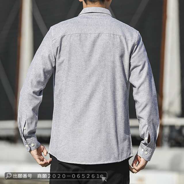 最安挑戦 春新作 送料無料 新作 メンズ カジュアルシャツ ボタンダウンシャツ 開襟 おしゃれ スリム シャツ 長袖シャツ 通学 通勤 ワークシャツ ビジネスシャツ 大きいサイズ 部屋着 31