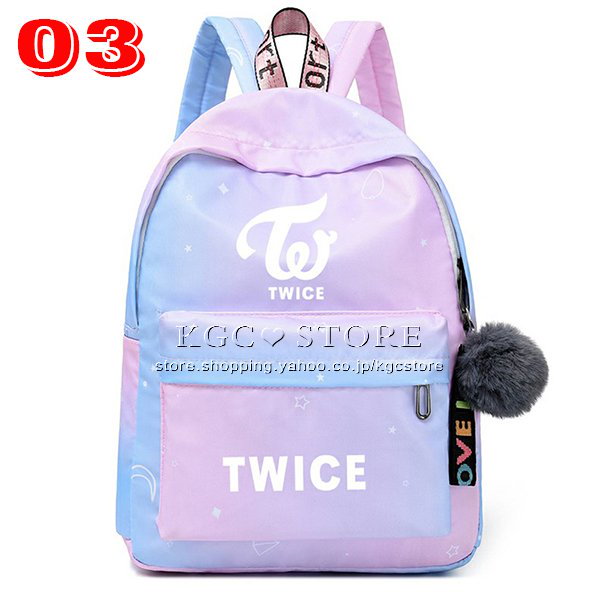 【別倉庫からの配送】 Qoo10] TWICE韓流グッズ バッグ リュックサ アイドル