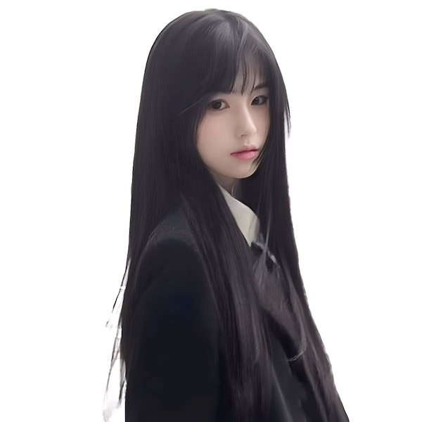 黒ロングウィッグ Amazon.co.jp: ストレート ロング ウィッグ コスチューム用小物