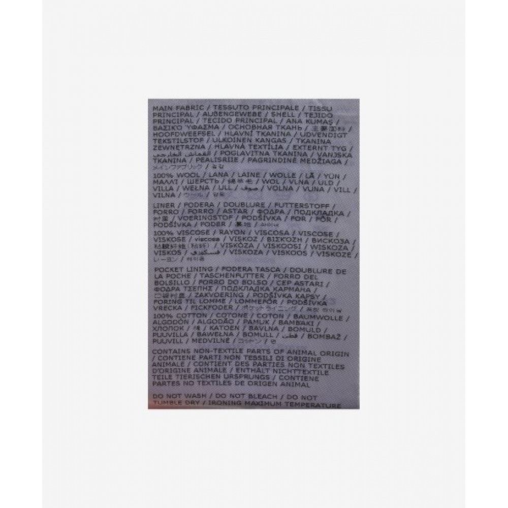 メゾンマルジェラメンズキャバルリーコート-ネイビー/SI1AA0001S48109524 メゾンマルジェラメンズキャバルリーコート-ネイビー/SI1AA0001S48109524