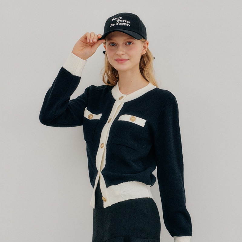 ツートーンカーディガン [2カラー]