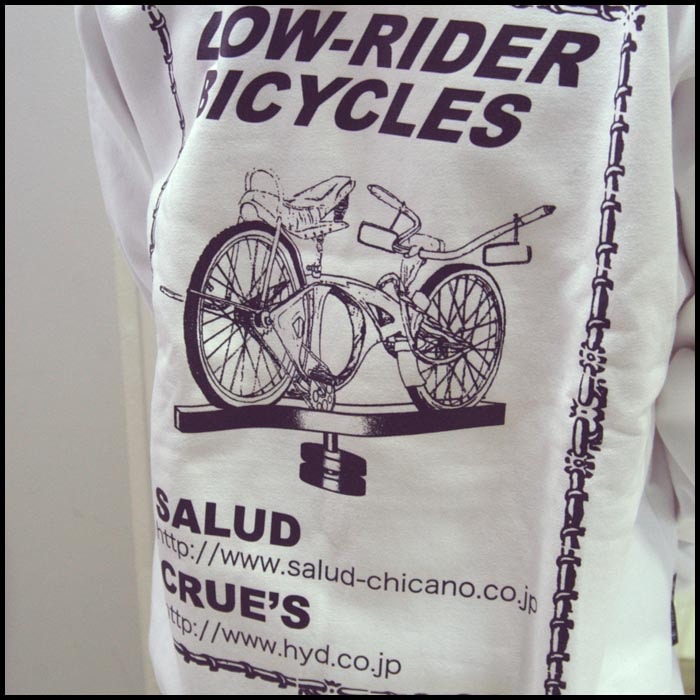 SALUD サルー CRUE S クルーズ メンズ スウェット トレーナー ホワイト 511-1 ローライダー自転車 LOWRIDER BICYCLE ストリート チカーノ ファッション ウェア SALUD サルー CRUE S クルーズ メンズ スウェット トレーナー ホワイト 511-1 ローライダー自転車 LOWRIDER BICYCLE ストリート チカーノ ファッション ウェア