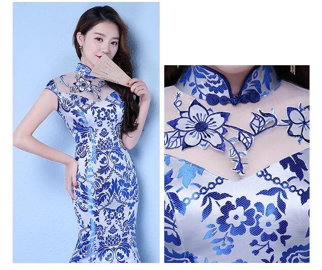 マーメイドドレス 刺繍 立ち襟 ロング丈ドレス ウエディングドレス パーティードレス フォーマルドレ マーメイドドレス 刺繍 立ち襟 ロング丈ドレス ウエディングドレス パーティードレス フォーマルドレ