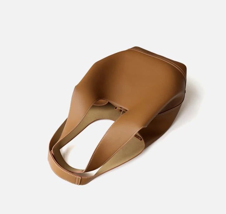 新しい牛革ワンショルダーポータブルレザー野菜バスケットバッグ日本のトートバッグショッピングバッグ女性 新しい牛革ワンショルダーポータブルレザー野菜バスケットバッグ日本のトートバッグショッピングバッグ女性