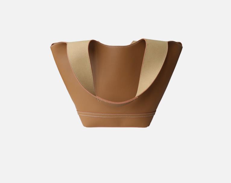 新しい牛革ワンショルダーポータブルレザー野菜バスケットバッグ日本のトートバッグショッピングバッグ女性 新しい牛革ワンショルダーポータブルレザー野菜バスケットバッグ日本のトートバッグショッピングバッグ女性