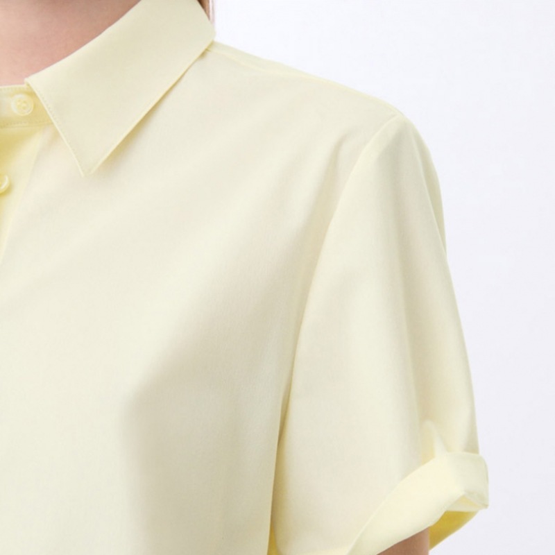 [シューズミス] ベーシックハーフスリーブシャツ_SWWSTP22200_LY