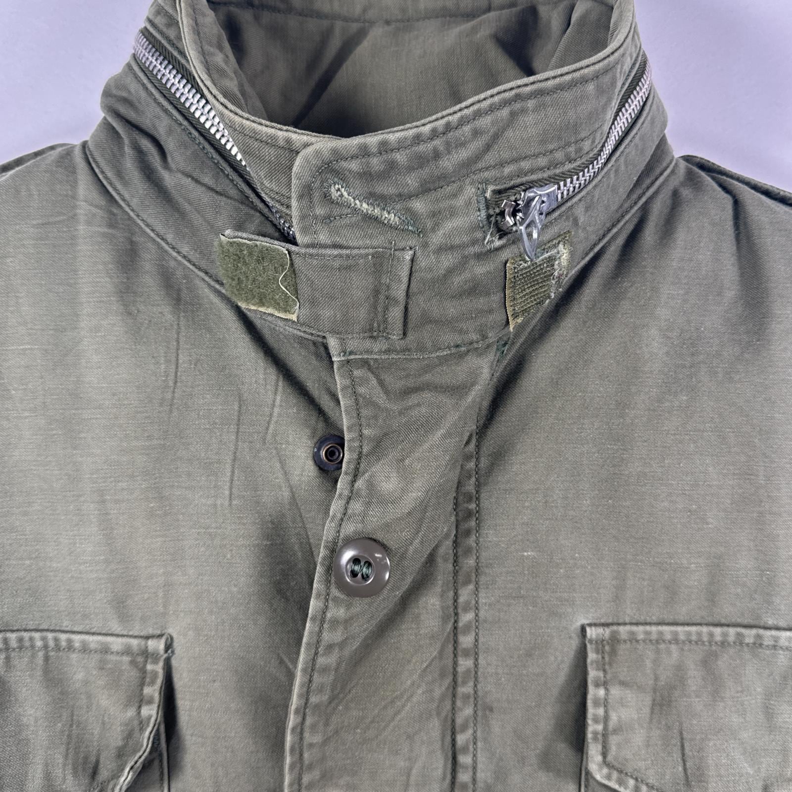 古着 60s/60年代 ヴィンテージ ミリタリージャケット M-65 フィールドジャケット 2nd CONMARジッパー 実物 オリーブグリーン メンズ 古着 60s/60年代 ヴィンテージ ミリタリージャケット M-65 フィールドジャケット 2nd CONMARジッパー 実物 オリーブグリーン メンズ