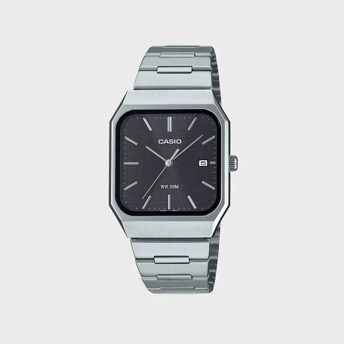 Qoo10 カシオ MTP-B185D-2A2VDF ステン