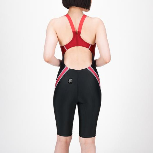 MIZUNO ミズノ 競泳用ハーフスーツ レースオープンバック レディース スイム ストリームエース N2MGB22096