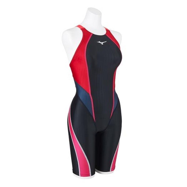 MIZUNO ミズノ 競泳用ハーフスーツ レースオープンバック レディース スイム ストリームエース N2MGB22096