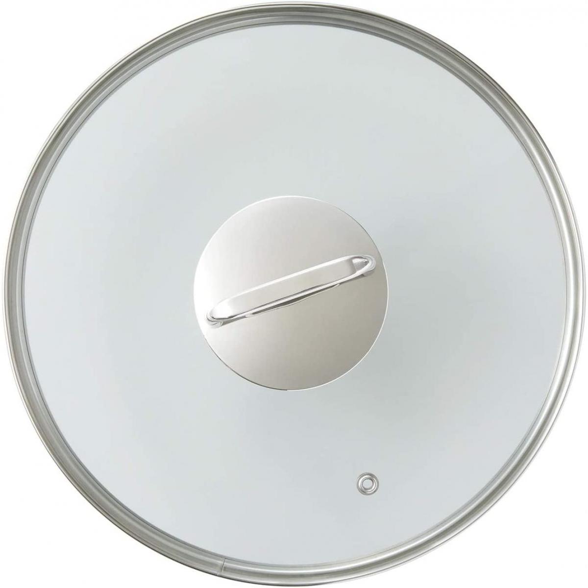 ベストコ エコーズ 軽くて見える 寸胴 ステンレス ストックポット 鍋 26cm ND-6347 両手鍋 ガラス蓋付 IH対応 オール熱源 軽量