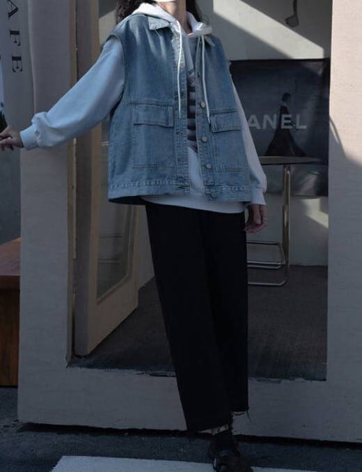 レディース ジャケット 上着 羽織り ジレ ベスト デニム インスタ映え 高見え 可愛い かわいい 韓国 かっこいい カジュアル 大人 上品 きれいめ シンプル クラシック エレガント こなれ感 lo レディース ジャケット 上着 羽織り ジレ ベスト デニム インスタ映え 高見え 可愛い かわいい 韓国 かっこいい カジュアル 大人 上品 きれいめ シンプル クラシック エレガント こなれ感 lo