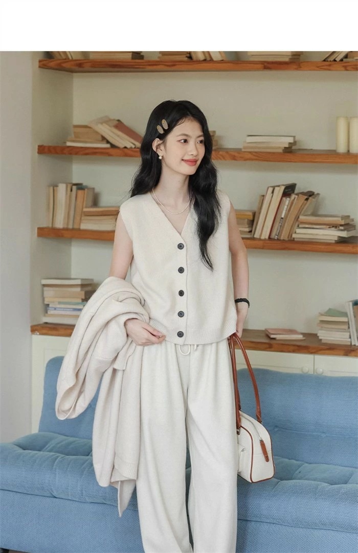 ニットカーディガン ニットベスト レディース カーディガン+ベスト 2点セット ニットガウン セットアイテム 長袖 ロング丈 大人 キレイめ 通勤 シンプル 体型カバー ゆったり 細見え ママ グレ ニットカーディガン ニットベスト レディース カーディガン+ベスト 2点セット ニットガウン セットアイテム 長袖 ロング丈 大人 キレイめ 通勤 シンプル 体型カバー ゆったり 細見え ママ グレ