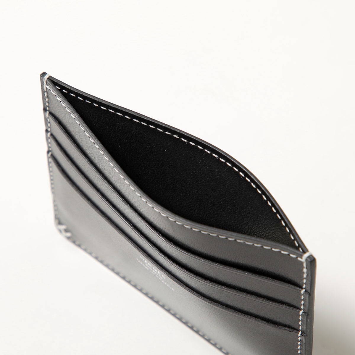 HERMES エルメス カードケース H SELLIER アッシュセリエ 084988CA メンズ カードホルダー ボックスカーフ レザー Hロゴ ステッチ W刻印 カラー2色 HERMES エルメス カードケース H SELLIER アッシュセリエ 084988CA メンズ カードホルダー ボックスカーフ レザー Hロゴ ステッチ W刻印 カラー2色