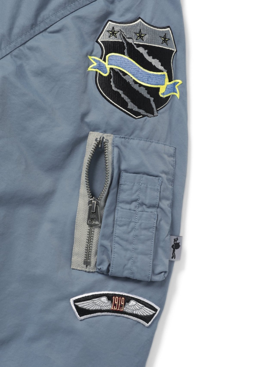 【THISISNEVERTHAT】 TNT FELIX BOMBER JACKET : BLUE GREY 【THISISNEVERTHAT】 TNT FELIX BOMBER JACKET : BLUE GREY