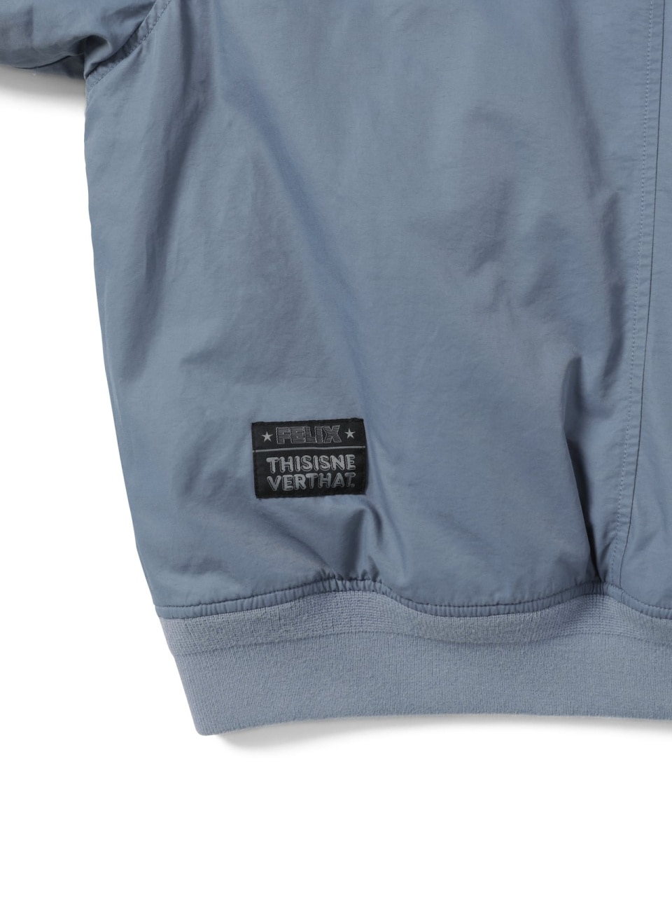 【THISISNEVERTHAT】 TNT FELIX BOMBER JACKET : BLUE GREY 【THISISNEVERTHAT】 TNT FELIX BOMBER JACKET : BLUE GREY
