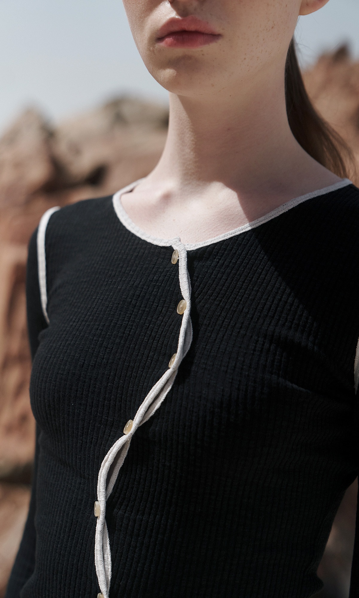 【J.CHUNG】 SYDNEY CARDIGAN : BLACK 【J.CHUNG】 SYDNEY CARDIGAN : BLACK