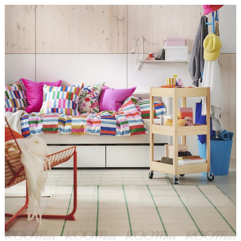 KLIBBKORSORT クリッブコルスオルト 掛け布団カバー&枕カバー(枕カバー2枚) - マルチカラー 200x200/50x60 cm KLIBBKORSORT クリッブコルスオルト 掛け布団カバー&枕カバー(枕カバー2枚) - マルチカラー 200x200/50x60 cm