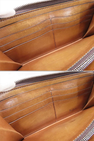 ベルルッティITAUBAイタウバカリグラフィスクリットレザージップ長財布ラウンドファスナー長財布ブラウンITAUBA-SCRITTO-V2 ベルルッティITAUBAイタウバカリグラフィスクリットレザージップ長財布ラウンドファスナー長財布ブラウンITAUBA-SCRITTO-V2